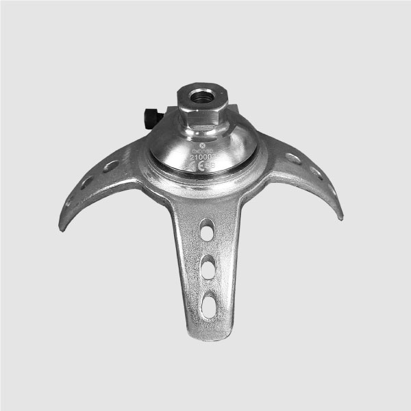 3 claw male anchor with rotating pyramid
